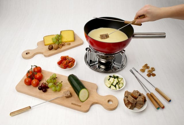 Fackelmann Fonduegabeln 6 Stück, 24 cm Küchenhelfer