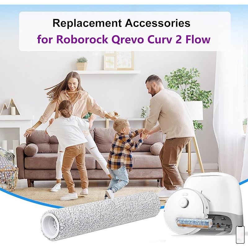 Ersatzteile Für Den Roborock Qrevo Curv 2 Flow Saugroboter (2er-pack)