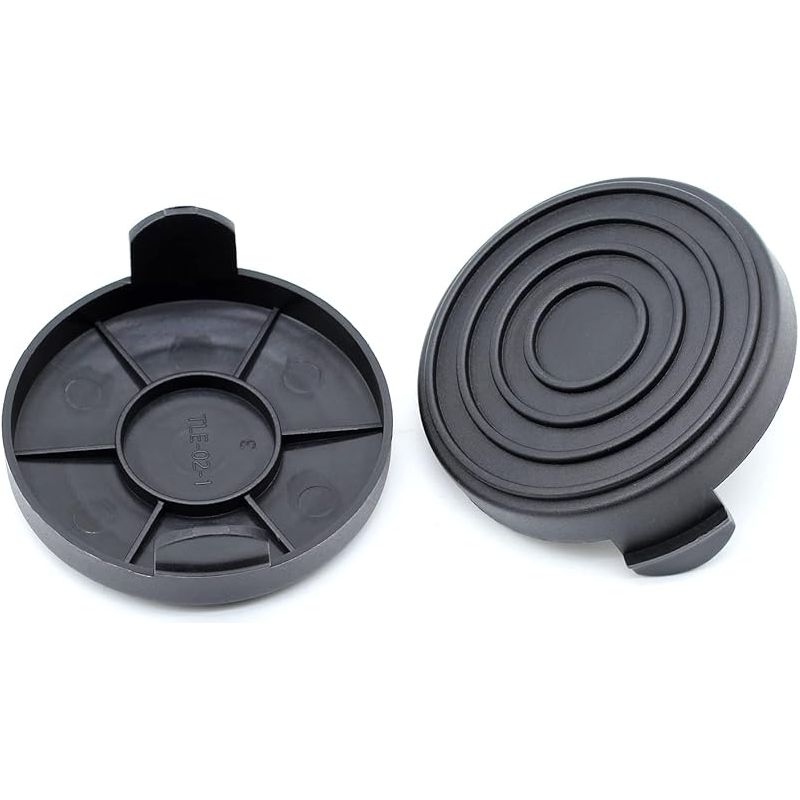 Set Mit 2 Kompatiblen Rollenabdeckungen Für Gardenline Glr Glt, Einhell Gc-et 4530, Schwarz