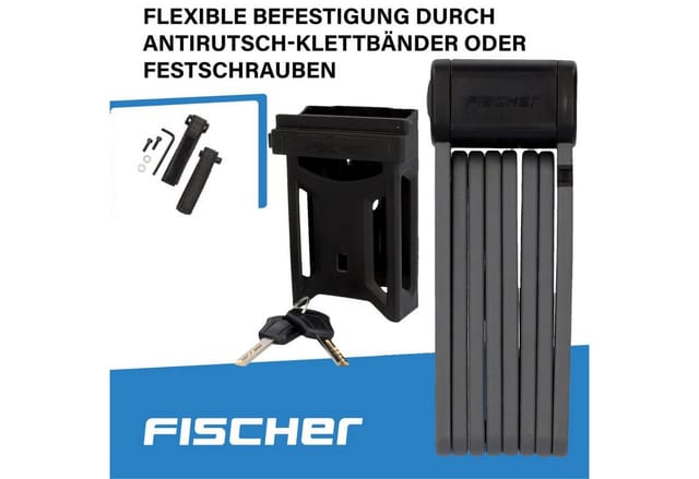Fischer - Faltschloss Soft-Touch Protec FKS110