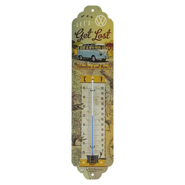 Nostalgic Art - Thermometer Innen & Außen vw Bulli