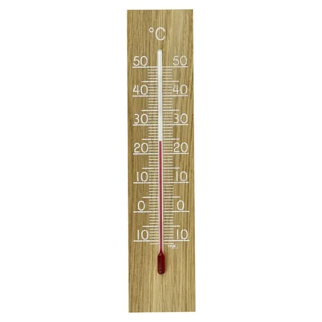 Tfa Dostmann - Innen-Thermometer aus Eichenholz