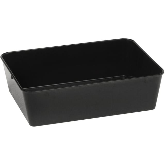 Melamin-Fleisch- und Lebensmittelbehälter 310x190x80mm schwarz - Hendi 568507