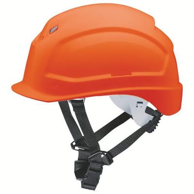 Uvex - Schutzhelm pheos s-kr 9772 kurzer Schirm Drehrad orange