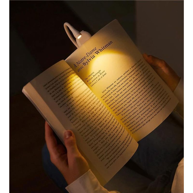 Leselampe, Usb-aufladbare Leselampe, Led-leselampe, Augenschutz, Tragbare Mini-leselampe Für Schüler