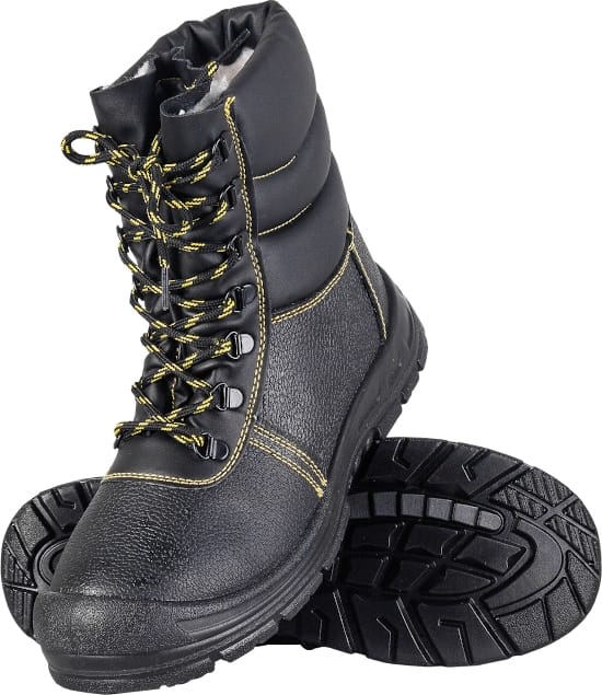 Winter-Arbeitsstiefel BRYES-TWO-OB Leder Größe 45