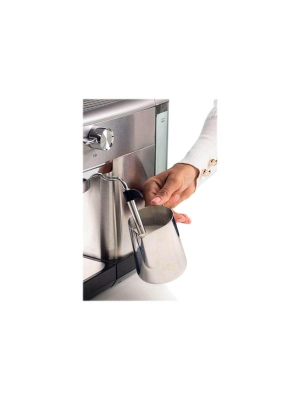 Ariete 1381 Espressomaschine Metall mit Manometer Grau