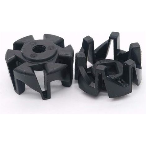 Set Mit 2 Ersatzklingen Aus Kunststoff, Gummigleitern Für Die Unterseite Der Klinge, Ersatzteile Für Philips Mixer Hr2160, Hr2003, Hr2004, Hr2006, Hr2024, Hr2027 Und Viele Weitere