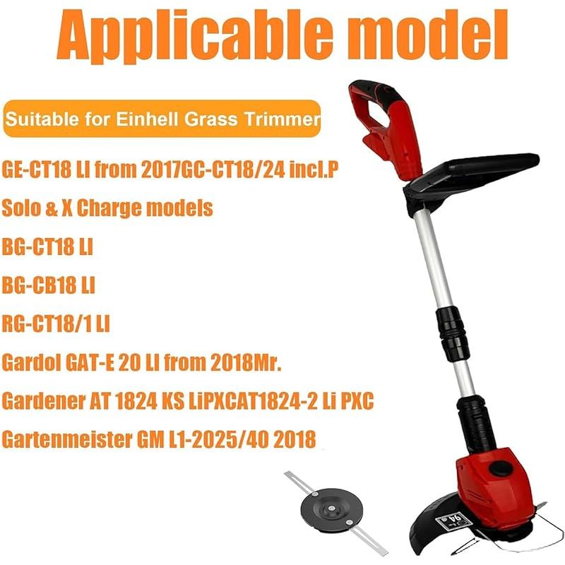 Freischneiderklinge Aus Edelstahl, Für Einhell Akku-trimmer