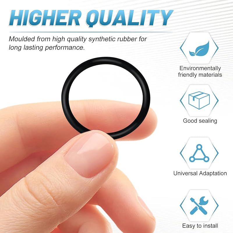 Ersatz-o-ring 10134 Für Intex 32-mm-schlauchanschluss. Passend Für Filterpumpen Mit 330, 530 Und 1000 Gph (4er-pack).