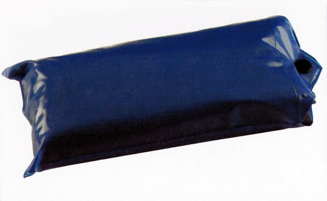 Regen-Poncho, blau