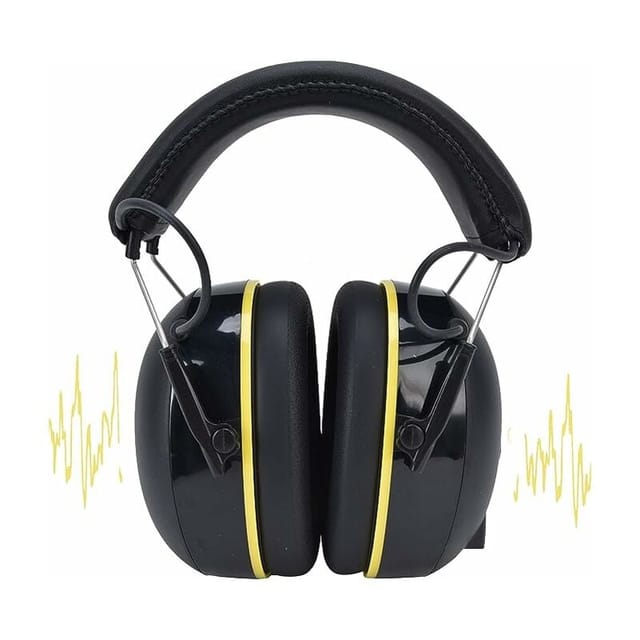 Bluetooth 5.0-Gehörschutz-Ohrenschützer mit Geräuschunterdrückung und Sprachsteuerung über dem Kopf zum Schießen und Mähen, Standard, Standard