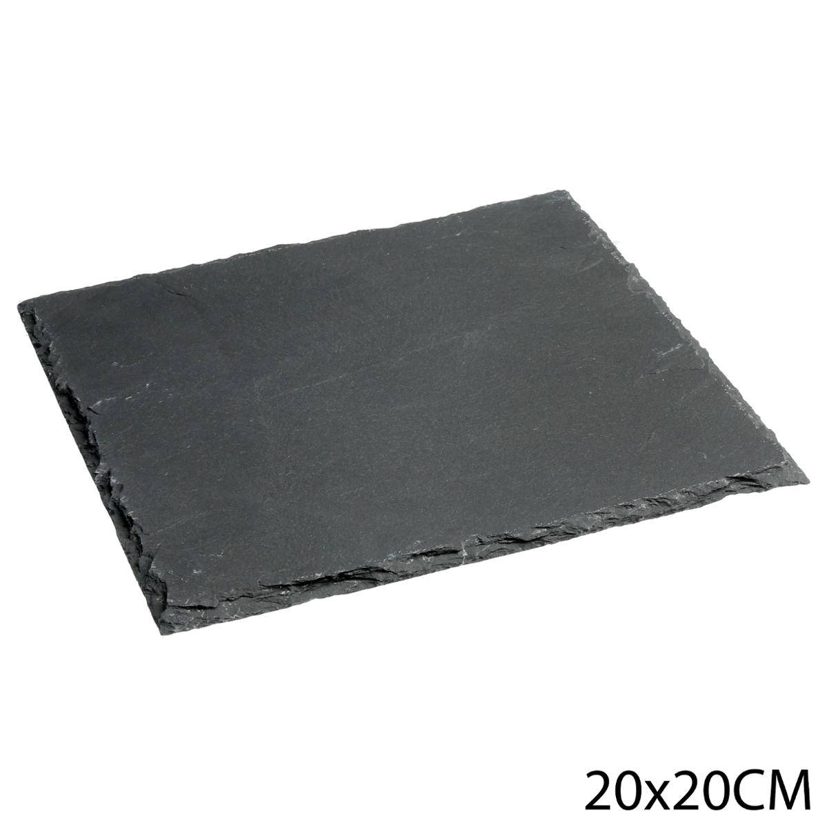 Schieferplatte 20 X 20 Cm - Sg Secret De Gourmet