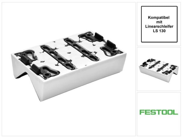 SSH-STF-LS130-R6KV Radius Profilschuh ( 490163 ) Radius R6 konkav für Linearschleifer ls 130 - Festool