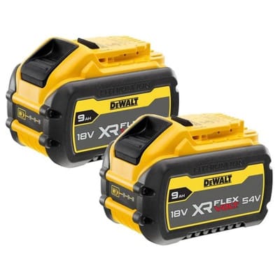 Dewalt - DCB547X2-XJ Akku-Set 2x Flexvolt 18V/54V 9,0Ah/3,0Ah