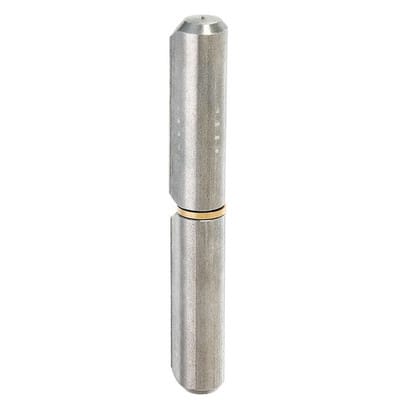ALBERTS Anschweißrolle, zweiteilig, zum Anschweißen, Außen-Ø20mm, Höhe 160mm