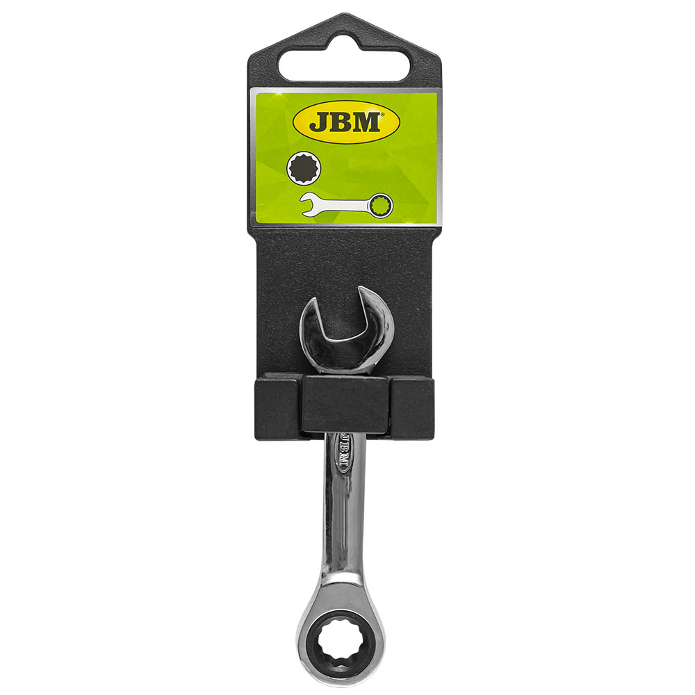 Kurzer Ringschlüssel Mit Ratsche 10mm. Jbm 13491
