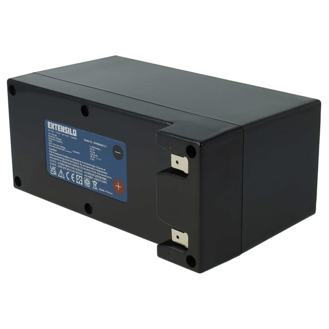 Extensilo - Akku Ersatz für Stiga 1126-9105-01, 1126-9138-01, 1126-9174-01 für Rasenmäher (9000mAh, 25,2V, Li-Ion)