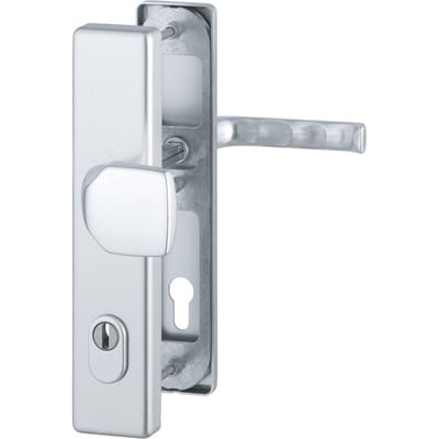 Hoppe - Schutzgarnitur London 61G/2222ZA/2210/113 Alu.F1 92mm 67-72mm - 3673403