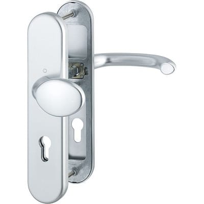 Hoppe - Schutzgarnitur Marseille 76G/3331/3410/1138 Aluminium F1 72 mm 36-46 mm
