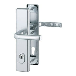 Hoppe - Schutzgarnitur London 113/2222ZA/2210 Alu.F1 92mm 67-72mm - 3672881
