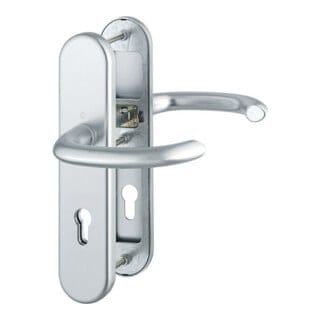 Hoppe - Schutzgarnitur Marseille 1138/3331/3410 Aluminium F1 72 mm 36-46 mm