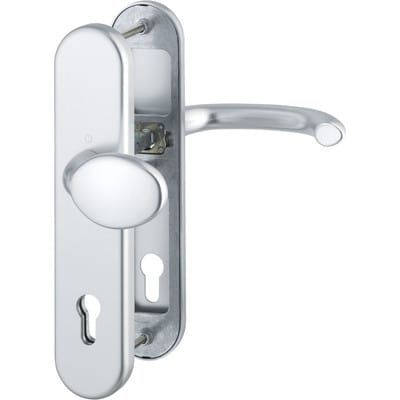 Hoppe - Schutzgarnitur Mar.76G/3331/3410/1138 Alu.F1 92mm 66-71mm - 3664591