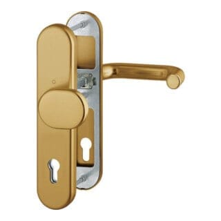 Hoppe - Schutzgarnitur Paris 86G/3331/3310/138 Alu.F4 92mm 67-72mm - 3665884