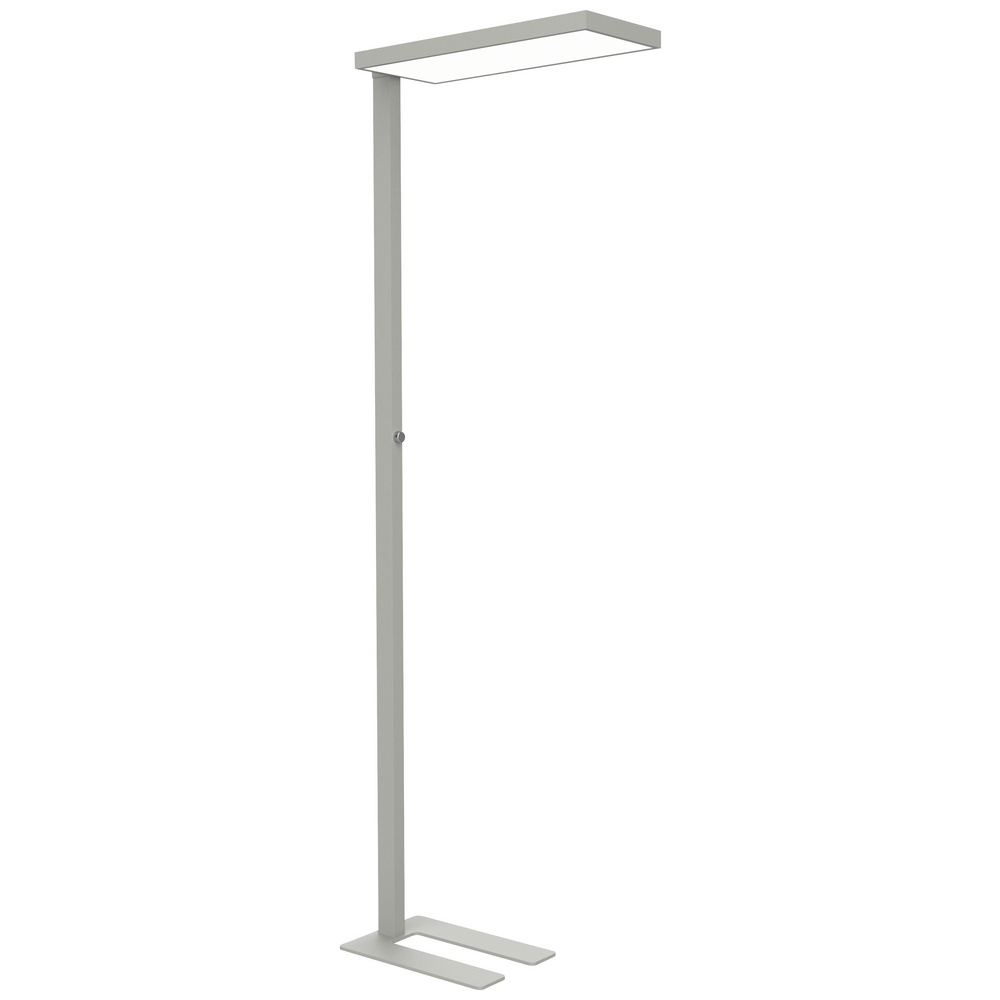 Maul 8257195 Led-stehlampe Led Lichtquelle Durch Elektrofachkraft Austauschbar 62 W Silber