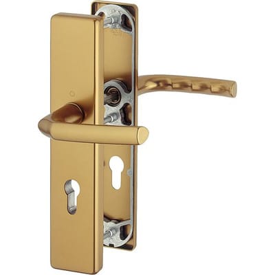 Hoppe - Schutzgarnitur Birmingham 1117/2221A/2440 Aluminium F4 72 mm 37-42 mm