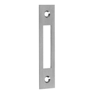 FP - Flachschließblech S412 silber käntig Stulpbreite 20 mm
