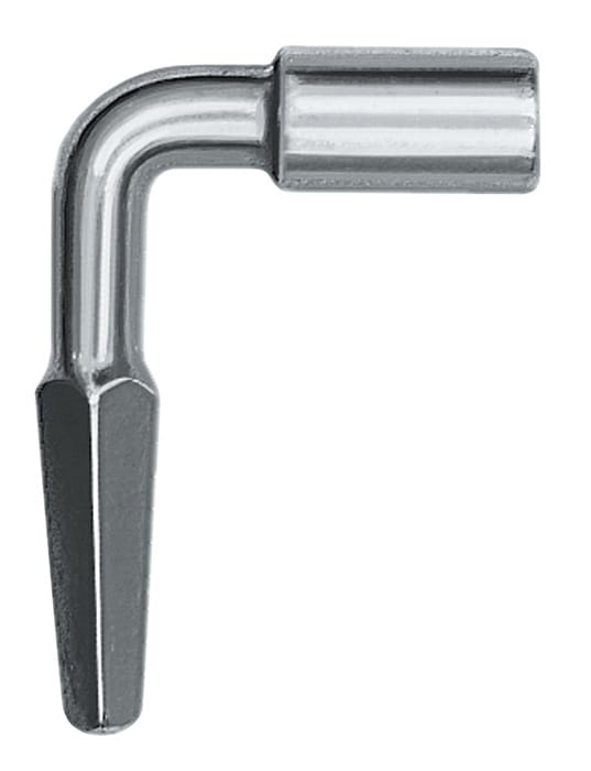 AMF - Architektenschlüssel 84 Steckschlüsseleinsatz 8 mm Vierkant 5-9,5 mm Länge 70 mm verzinkt