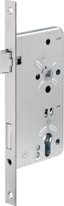 Bks Haustür-Einsteckschloss 0024 pzw 22/80/92/10mm din l silber ktg - B-00240-16-L-1