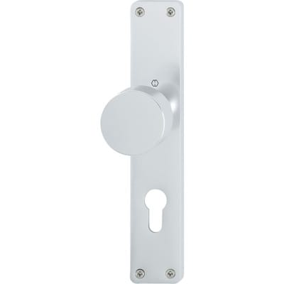 Knopflangschild 54/202 Aluminium F1 72 mm pz
