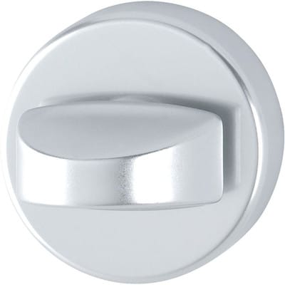 Schlüsselrosetten-Paar 42KVS Aluminium F1 / naturfarbig Schildstärke 9 mm sk/ol rund