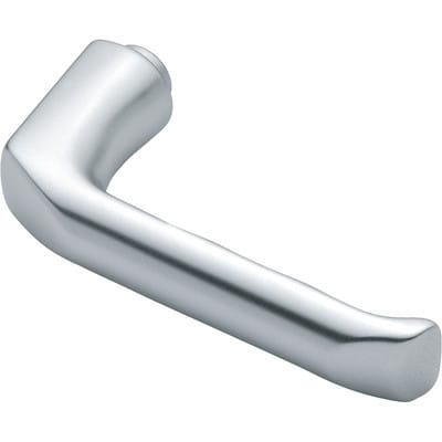Türdrückerlochteil London 113H Aluminium F1 / naturfarbig Vierkant 10 mm din links / rechts