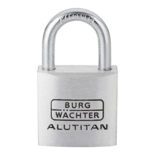 Burg Wachter - Zylindervorhangschloss 770/30 Schlosskörperbreite 30 mm Alu verschiedenschließend