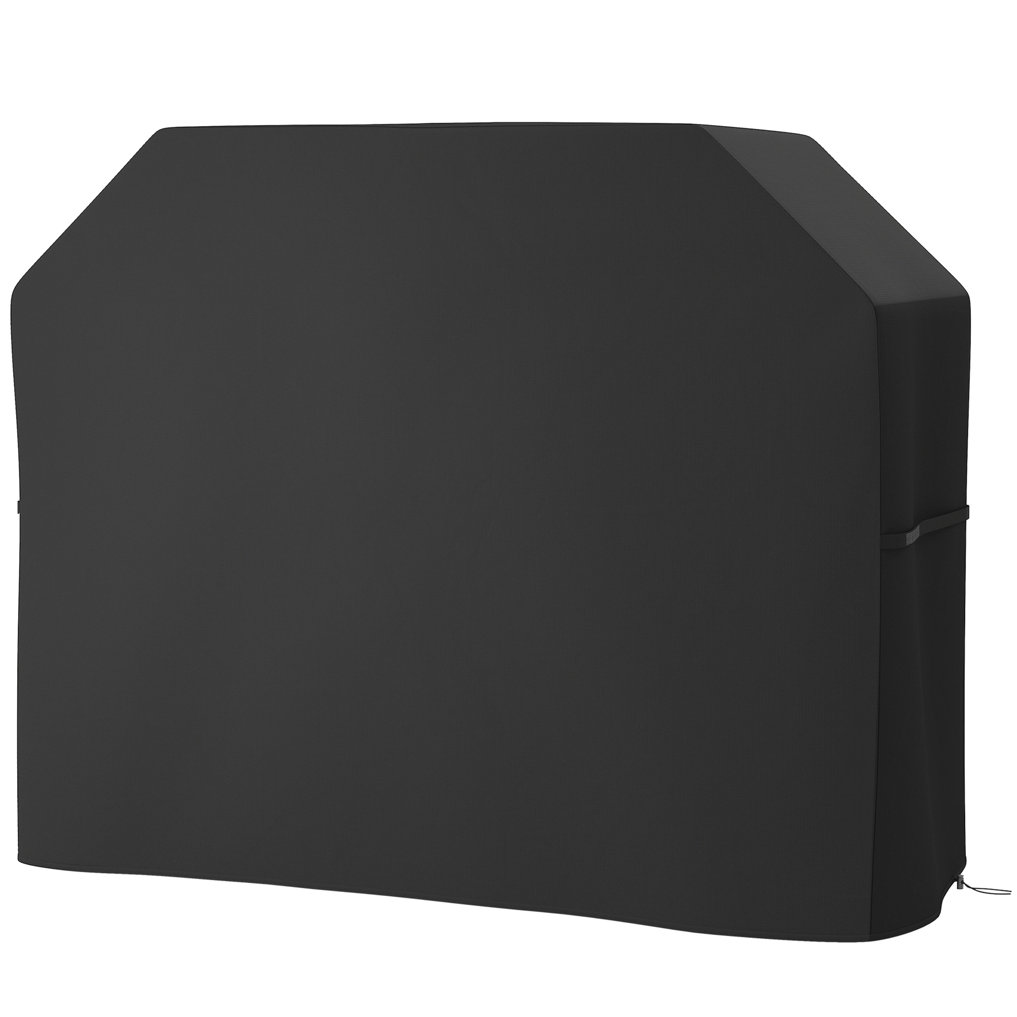 Grillabdeckung Schutzabdeckung Für Grill Grillplane, Wetterbeständig, 147 X 61 X 120cm, Schwarz