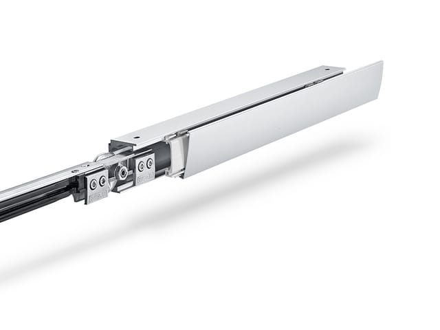 Geze - Schiebesystem Levolan 60 60 kg 1650 mm EV1 Glasflügel Komplettset 40-84 cm Wandmontage