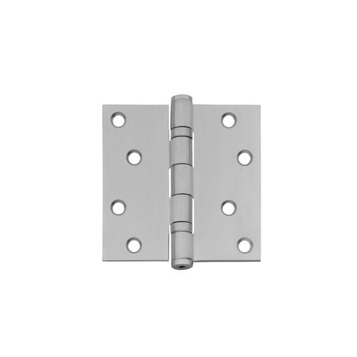 Intersteel - Kugellagertürscharnier Edelstahl käntig 89x89 mm din links / rechts matt ausziehbarer Stift