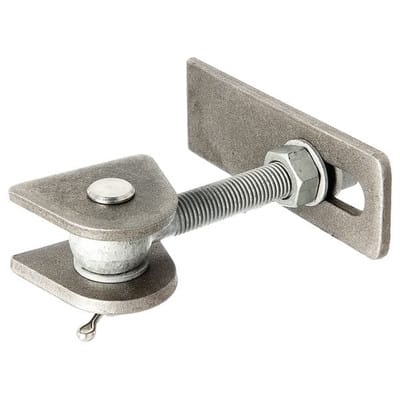 Alberts - Torband für 180° Öffnung, lang, Schrauben, etc.fvz., Bolzen, etc.VA, z.Anschweißen, M20