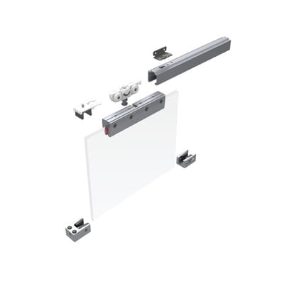 Helm - Schiebesyst.73 80kg glt esg 8/10mm Komplettgrt - 7381