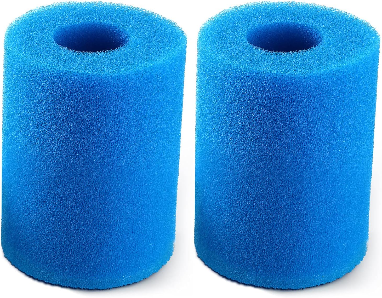 Fliti 2 Stück Schwimmbadfilterkartusche Schaumstofffilter Für Schwimmbad Ersatzschwamm Für Filterkartuschen Waschbarer, Wiederverwendbarer Reinigungsschwamm Kompatibel Mit Inte (93 X 3 X 10,2 Cm)