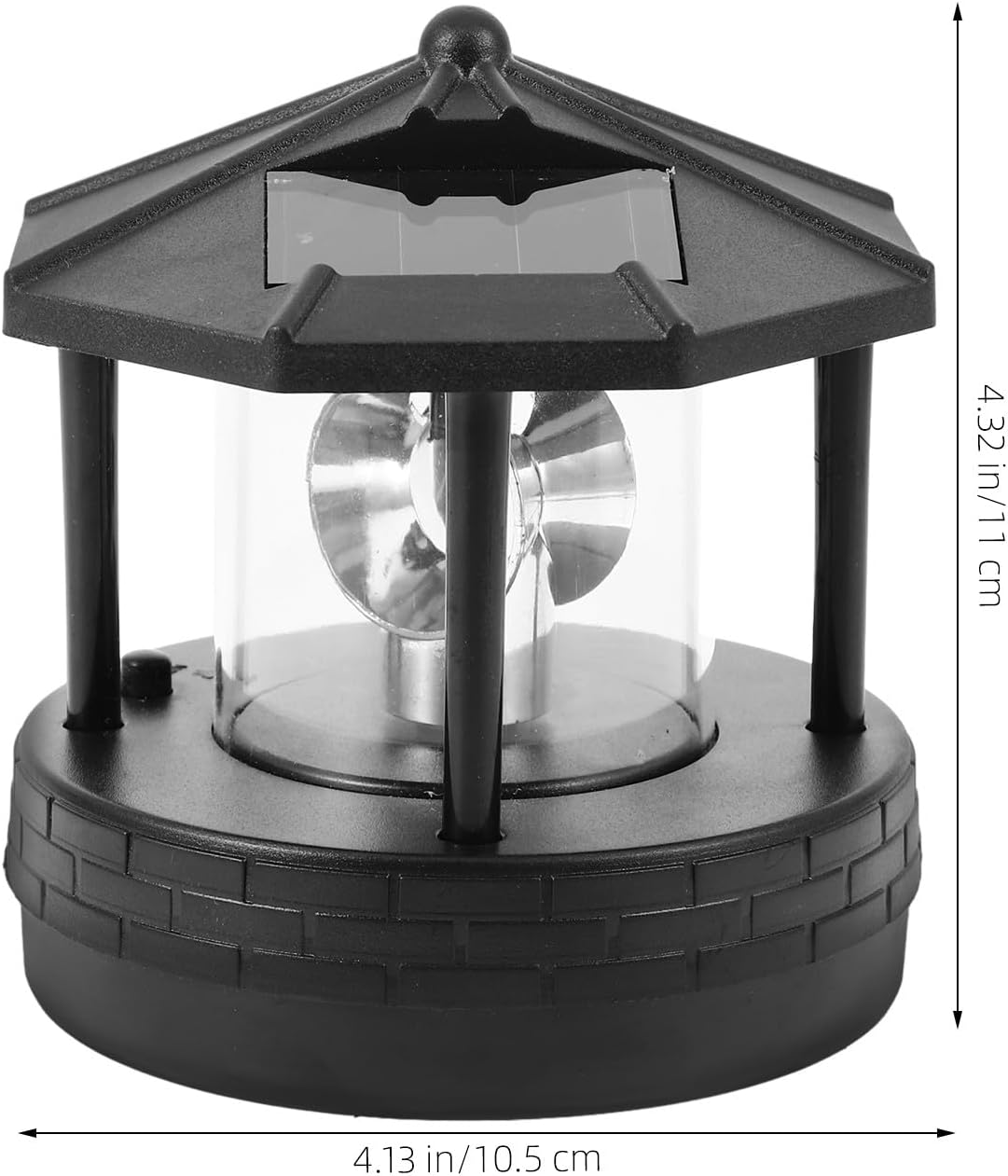 Fliti Drehbarer Led-solarscheinwerfer Für Die Gartenbeleuchtung Im Freien, 2v 25ma Solarpanel, 600mah Akku, Elegantes Design Aus Abs Und Eisen, Ip65 Wasserdicht [energieklasse A]