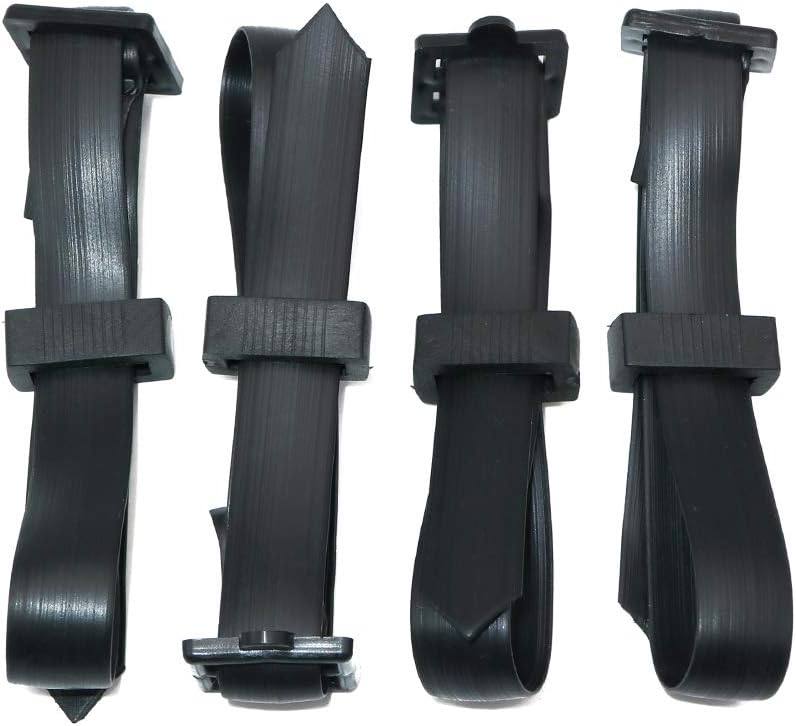 Fliti Set Mit 4 Verstellbaren Strauchbindern 60 X 2,5 Cm