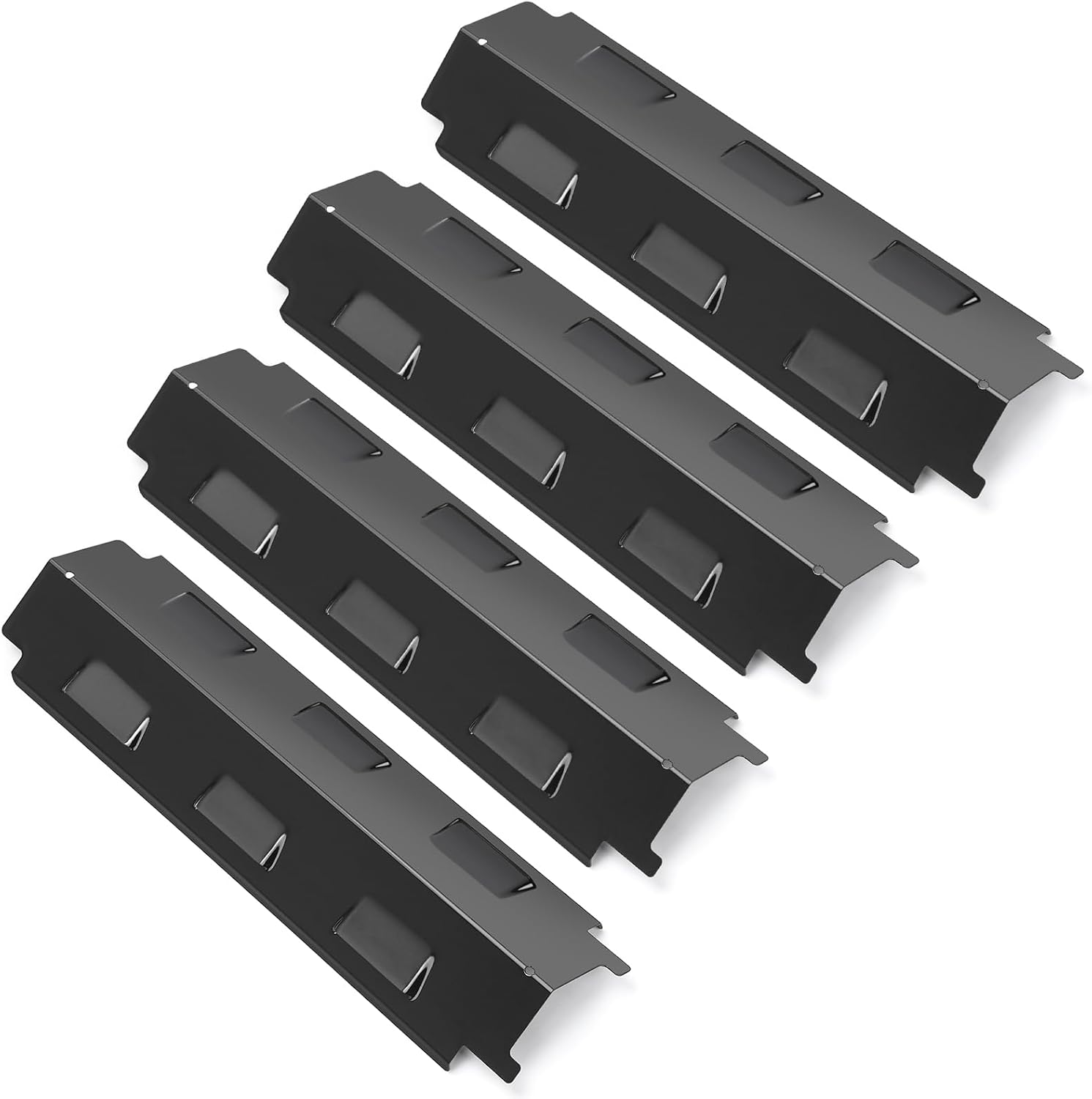 Fliti 37 Cm Universal-hitzeschutzplatte Als Ersatzteil Für Barbecook Siesta/vanilla/brahma, Charbroil, Proficook, Tarrington House, Porzellan-gasgrill, 4er-pack