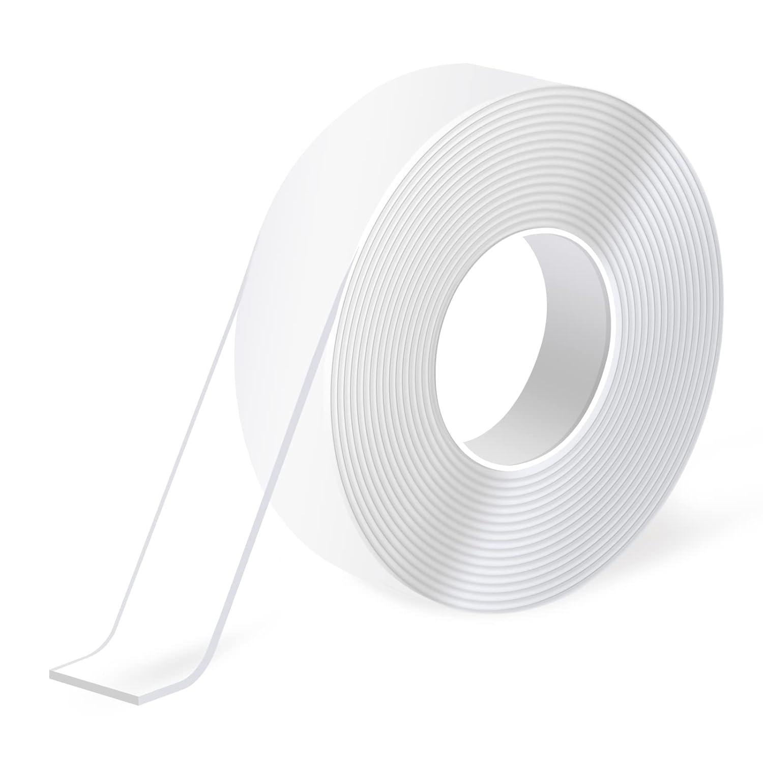 Fliti Doppelseitiges Klebeband (3 M), Ablösbares Schaumstoffklebeband, Wiederverwendbar, Transparent, Zum Kleben Von Gegenständen, Haushalt