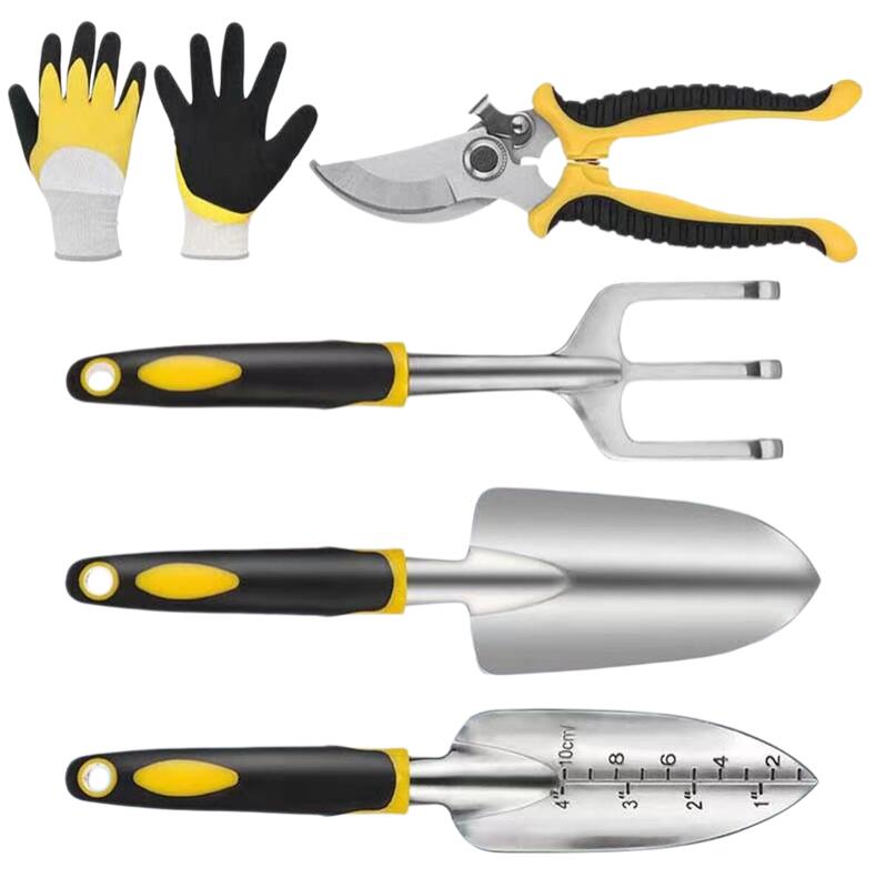 Fliti Gartengeräte, Gartengeräte Für Erwachsene Mit Gartenschere, Spaten, Pflanzkelle, Umpflanzgerät, Handrechen, Handschuhen - Fei Yu