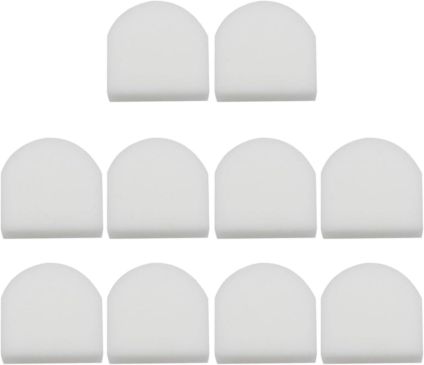 Fliti 10er-pack Waschbare Ersatz-schaumstofffilter Für Wd100 Wd201 Akku-staubsauger
