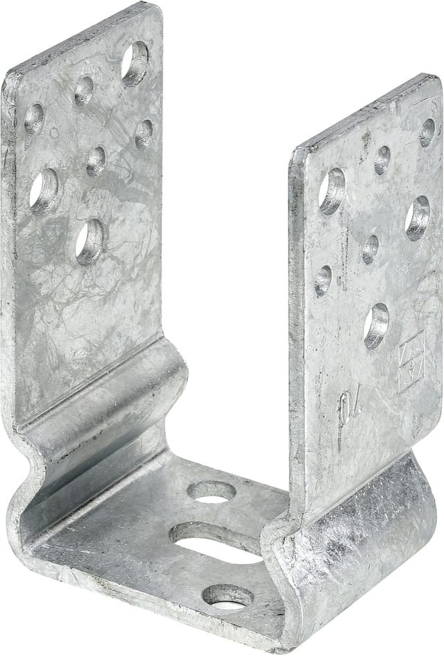 Vormann - Stützenschuh 91 x 60 x 125 mm Stahl feuerverzinkt zum Aufschrauben